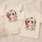 hockey mask baby bodysuit product photo