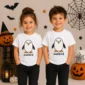 oval penguin baby bodysuit alternate angle