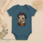 patchwork mask baby bodysuit product detail