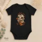 patchwork mask baby bodysuit lifestyle scene