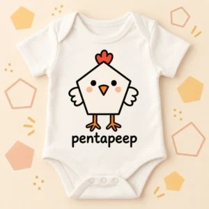 pentagon chicken baby bodysuit