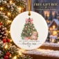 personalized baby’s first christmas ornament product image product detail