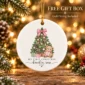 personalized baby’s first christmas ornament product image