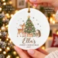 personalized baby’s first christmas ornament product image product photo