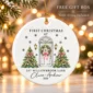 personalized ceramic new home ornament for first christmas couple product image product photo