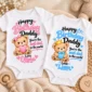 personalized daddy birthday baby bodysuit & custom toddler shirt