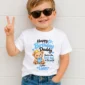 personalized daddy birthday baby bodysuit & custom toddler shirt product photo