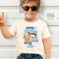 personalized daddy birthday baby bodysuit & custom toddler shirt lifestyle scene