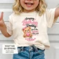 personalized daddy birthday baby bodysuit & custom toddler shirt product photo