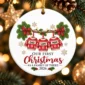 personalized family of three first christmas sweater ornament 2026 product image product detail