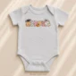 personalized halloween baby bodysuit product photo