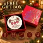personalized name first christmas as a family of three ornament 2026 product image packaging view