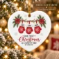 personalized name first christmas as a family of three ornament 2026 product image product photo
