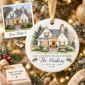 personalized new home ornament product image color options