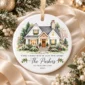personalized new home ornament product image color options