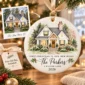 personalized new home ornament product image color options