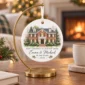 personalized new home ornament product image color options