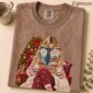 personalized new year's at evergreen house shirt t-shirt close-up detail