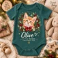 personalized pet photo baby bodysuit color options
