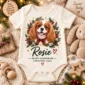 personalized pet photo baby bodysuit color options