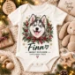 personalized pet photo baby bodysuit color options