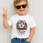 personalized pet photo baby bodysuit color options