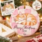 personalized pet photo ornament with name product image back view