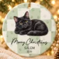 personalized pet photo ornament with name product image back view