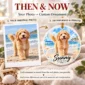 personalized watercolor pet ornament product image color options