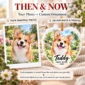 personalized watercolor pet ornament product image color options