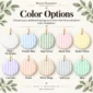 personalized watercolor pet portrait ornament product image back view