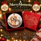 personalized watercolor pet portrait ornament product image back view