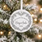 personalized wedding ornament product image product photo