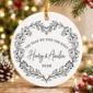 personalized wedding ornament product image product photo