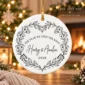 personalized wedding ornament product image lifestyle scene