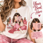 book-loving woman t-shirt