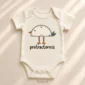 protractor bird baby bodysuit product photo