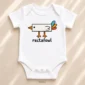 rectangle bird baby bodysuit product photo