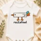rectangle bird baby bodysuit close-up detail