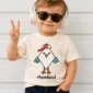 rhombus bird baby bodysuit product photo
