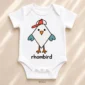 rhombus bird baby bodysuit alternate angle