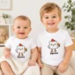 square chicken baby bodysuit product photo