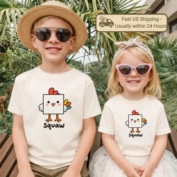 Square Chicken Baby Bodysuit, Toddler & Youth Shirt | Math Pun — toddler shirt mockup square chicken baby bodysuit lifestyle scene