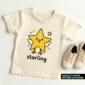 star bird math baby bodysuit product photo