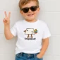 trapezoid bird baby bodysuit product photo