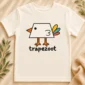 trapezoid bird baby bodysuit close-up detail