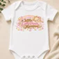 a little love from heaven memorial baby bodysuit close-up detail