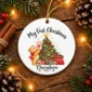 baby first Christmas ornament product image front view