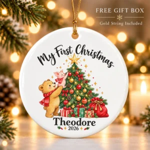 baby first Christmas ornament product image
