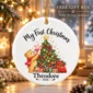 baby first Christmas ornament product image product photo